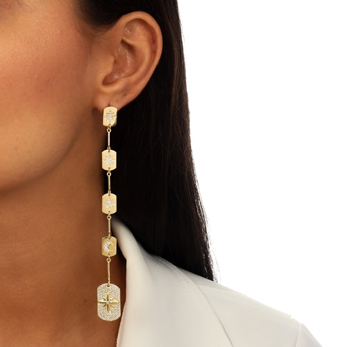 Brinco Constelação cravejado