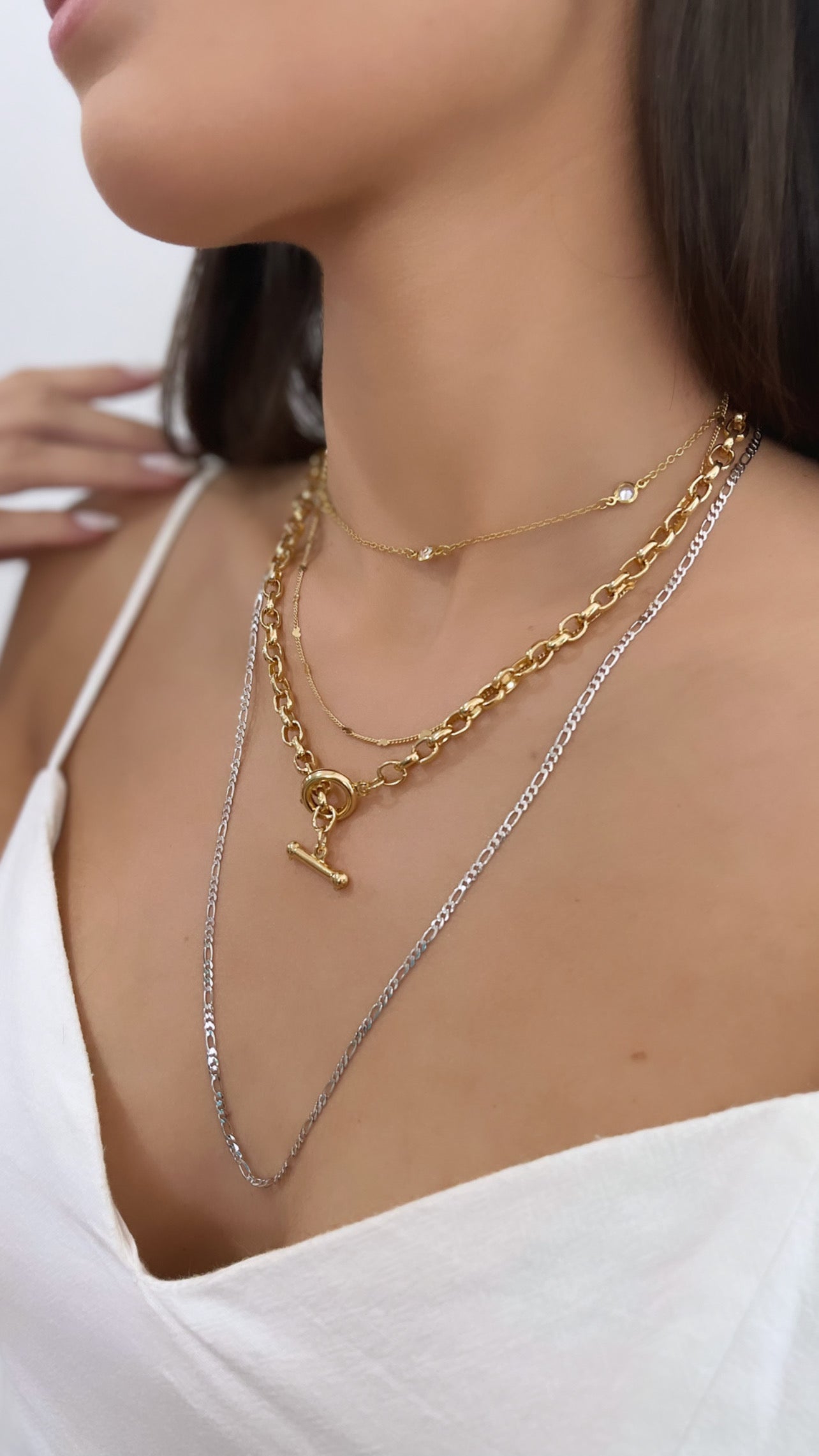 Colar Longo elo Groumet