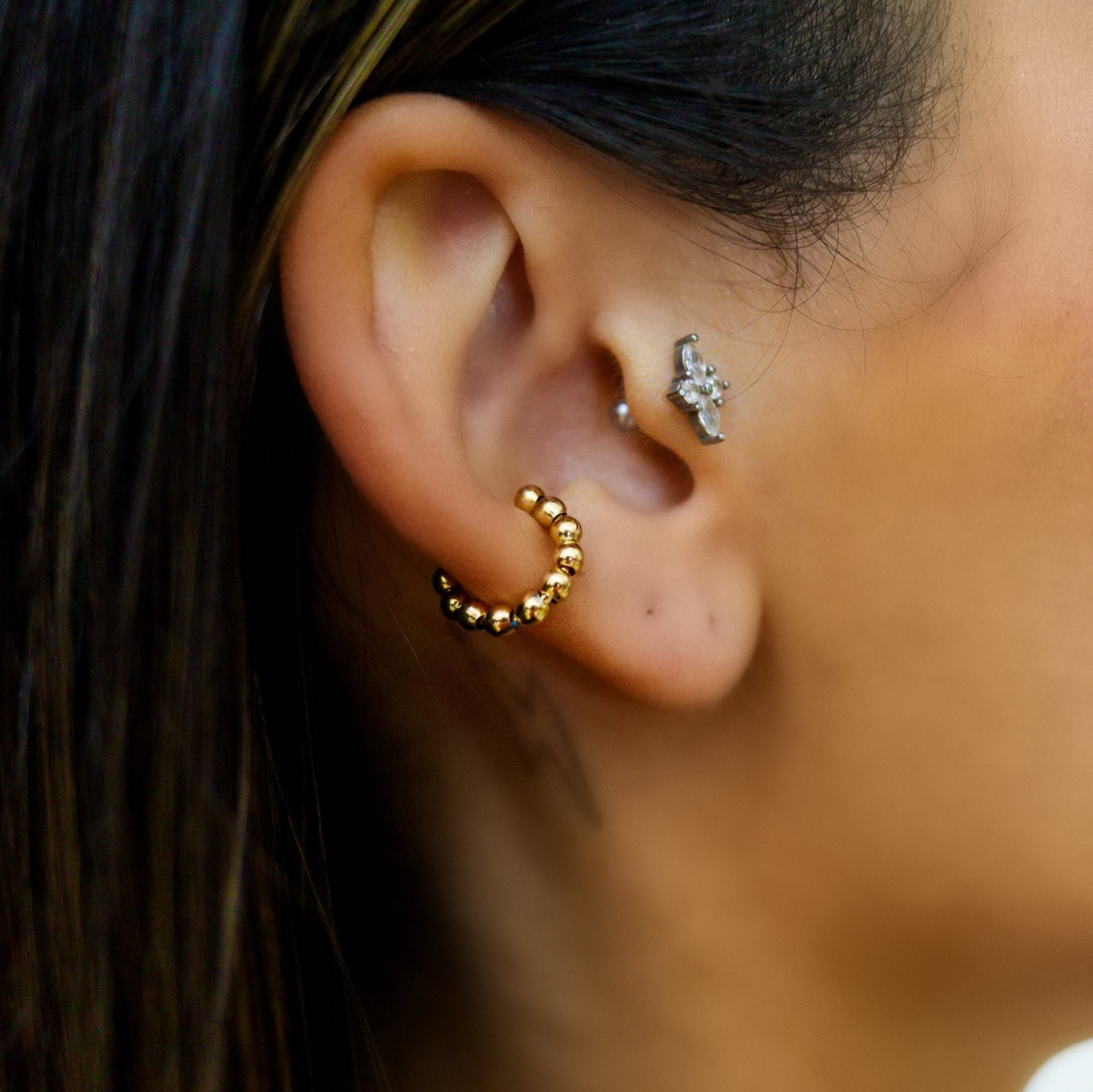 Piercing Fake bolinhas