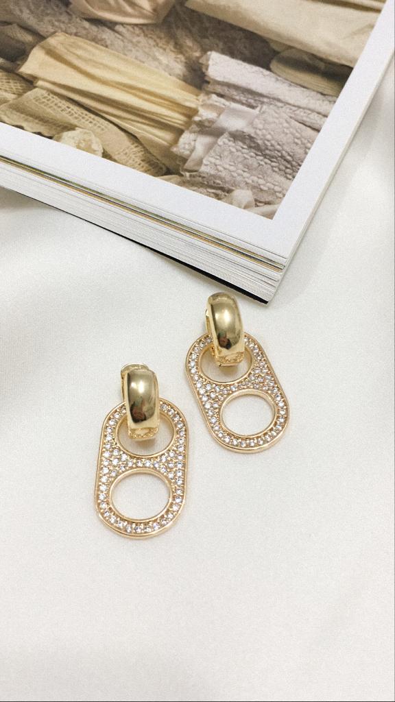 Pingente Soda Caps Cravejado