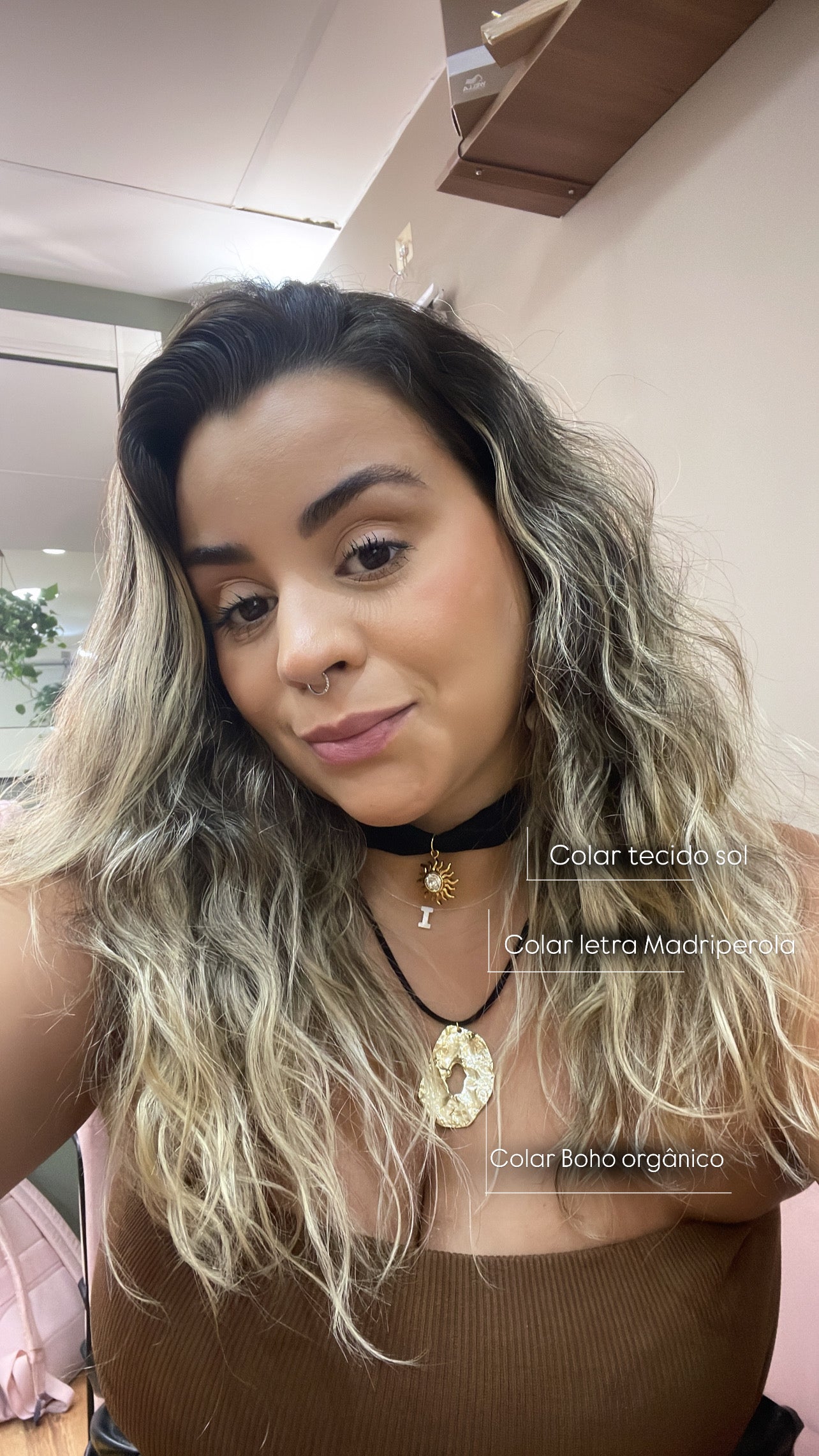 Colar Boho Orgânico