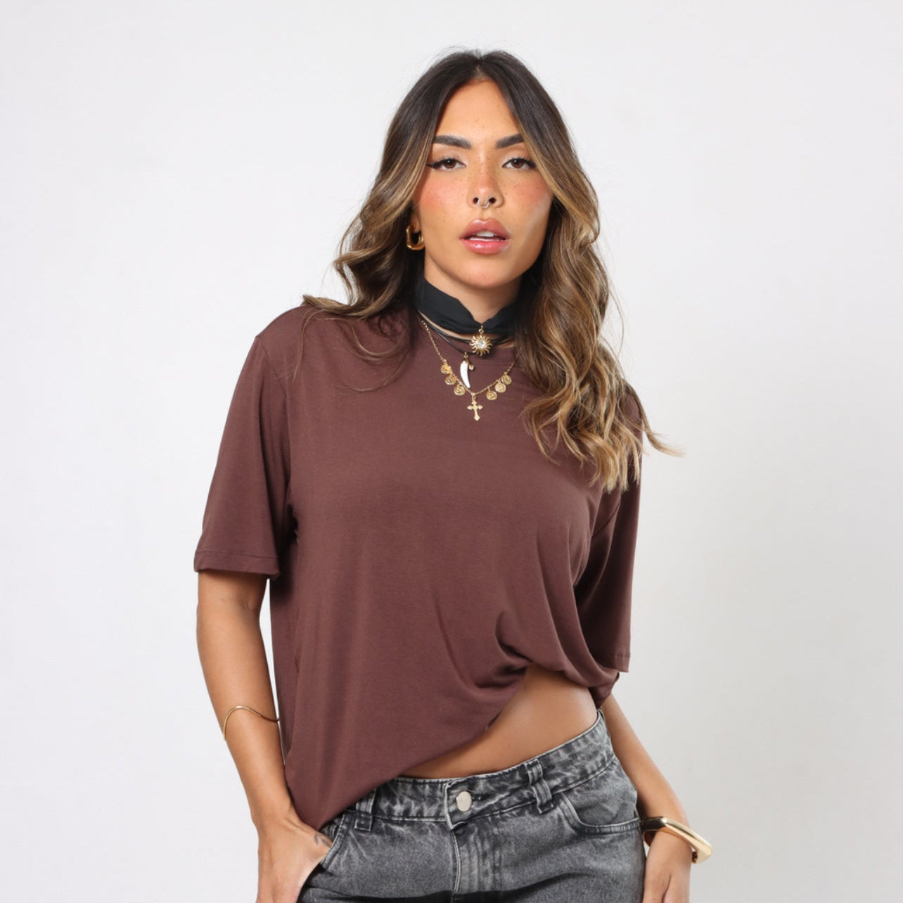 Choker Tecido Sol