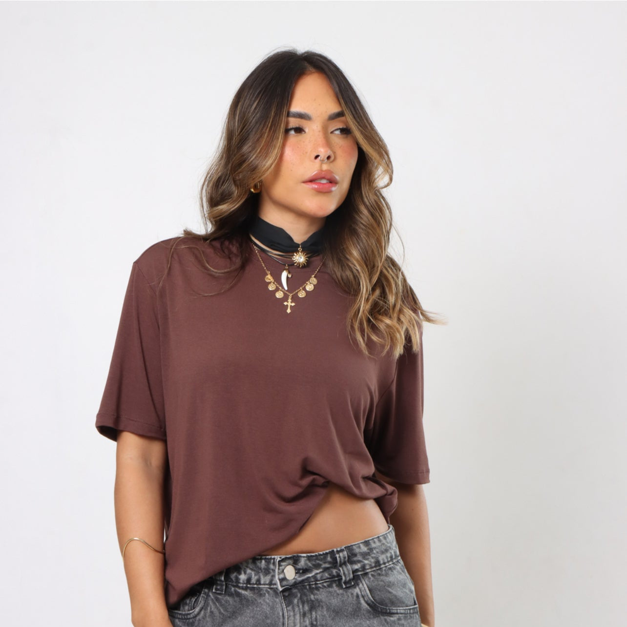 Choker Tecido Sol