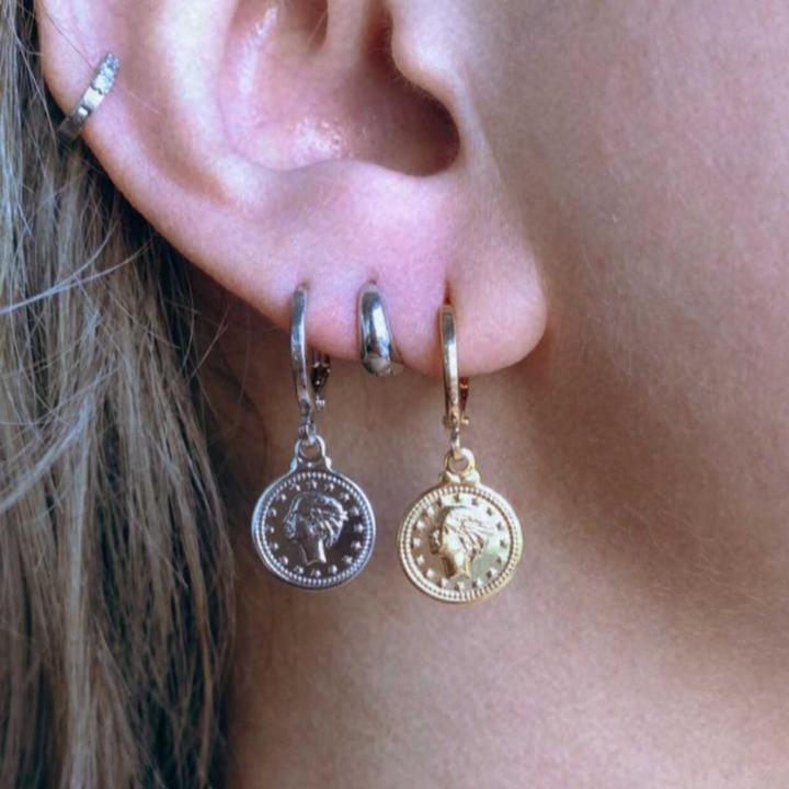 Argolinha Moeda antiga