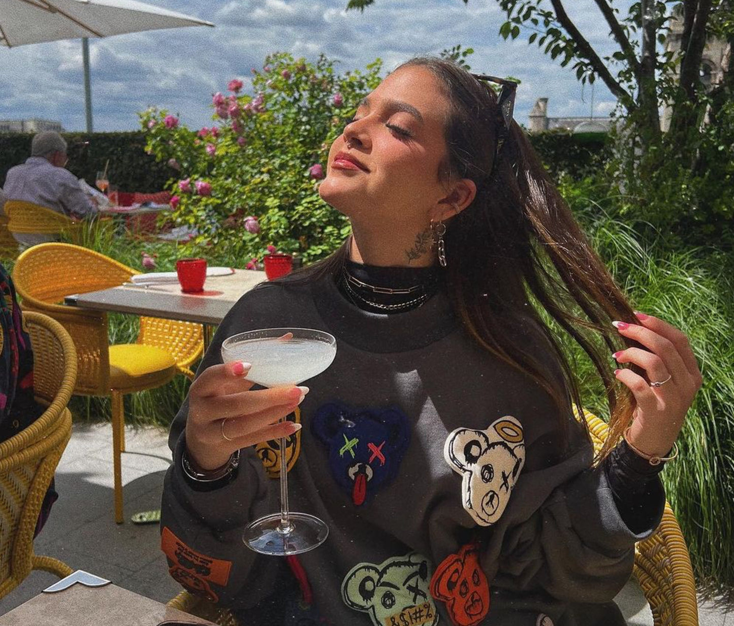 Piercing Fake bojudo cravejado