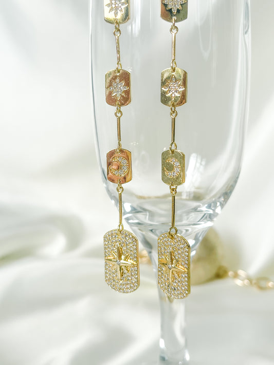 Brinco Constelação cravejado