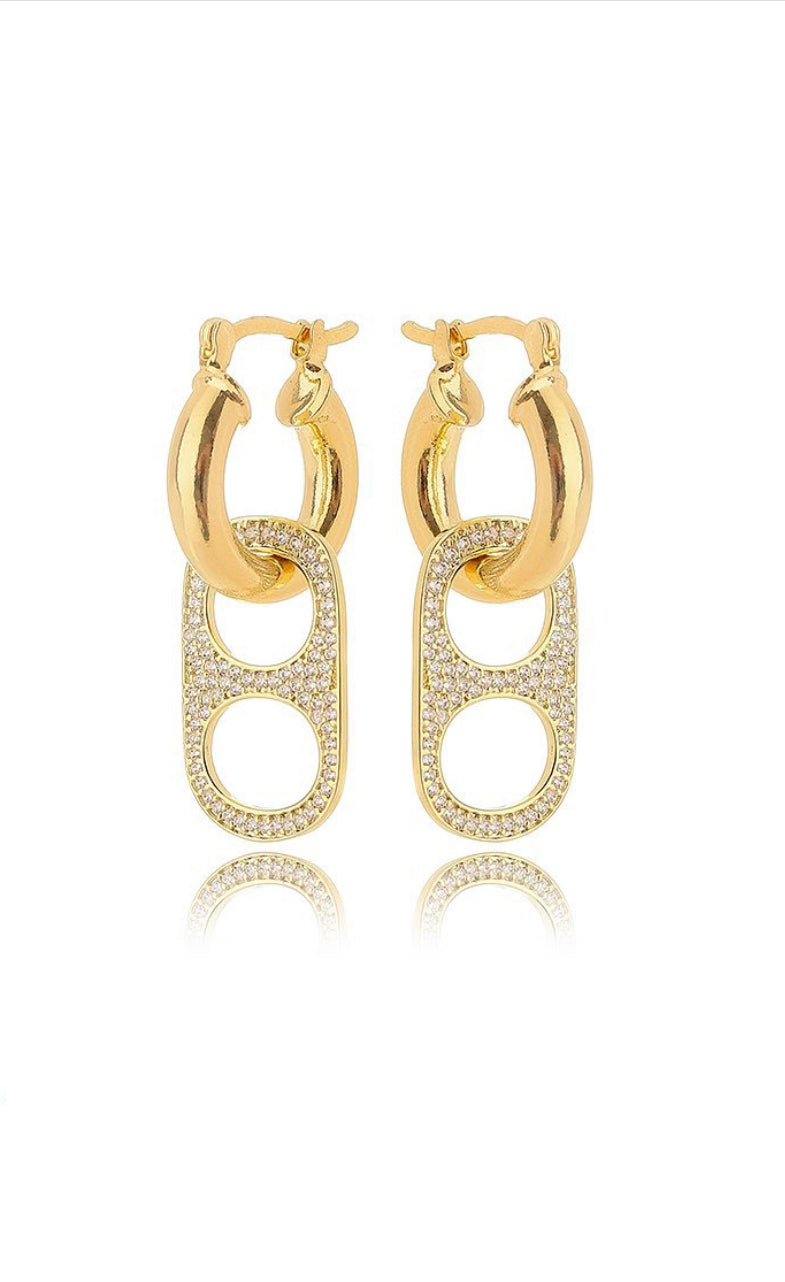 Pingente Soda Caps Cravejado