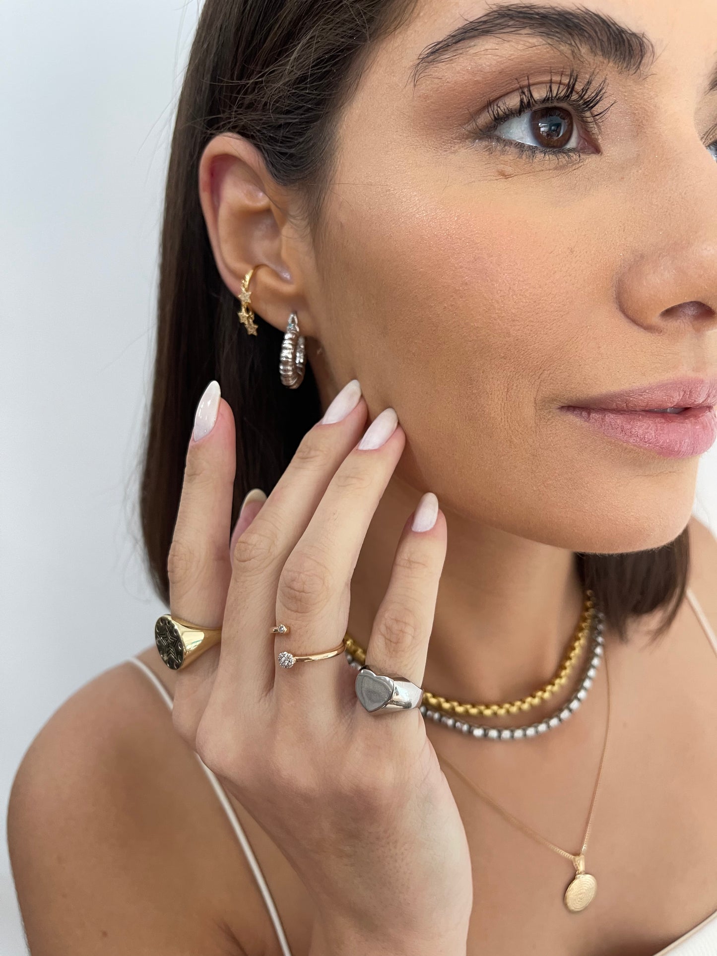 Anel Mindinho Coração