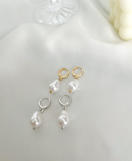 Argolinha Pérola Barroca