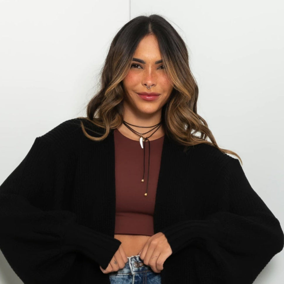 Colar Dente Boho