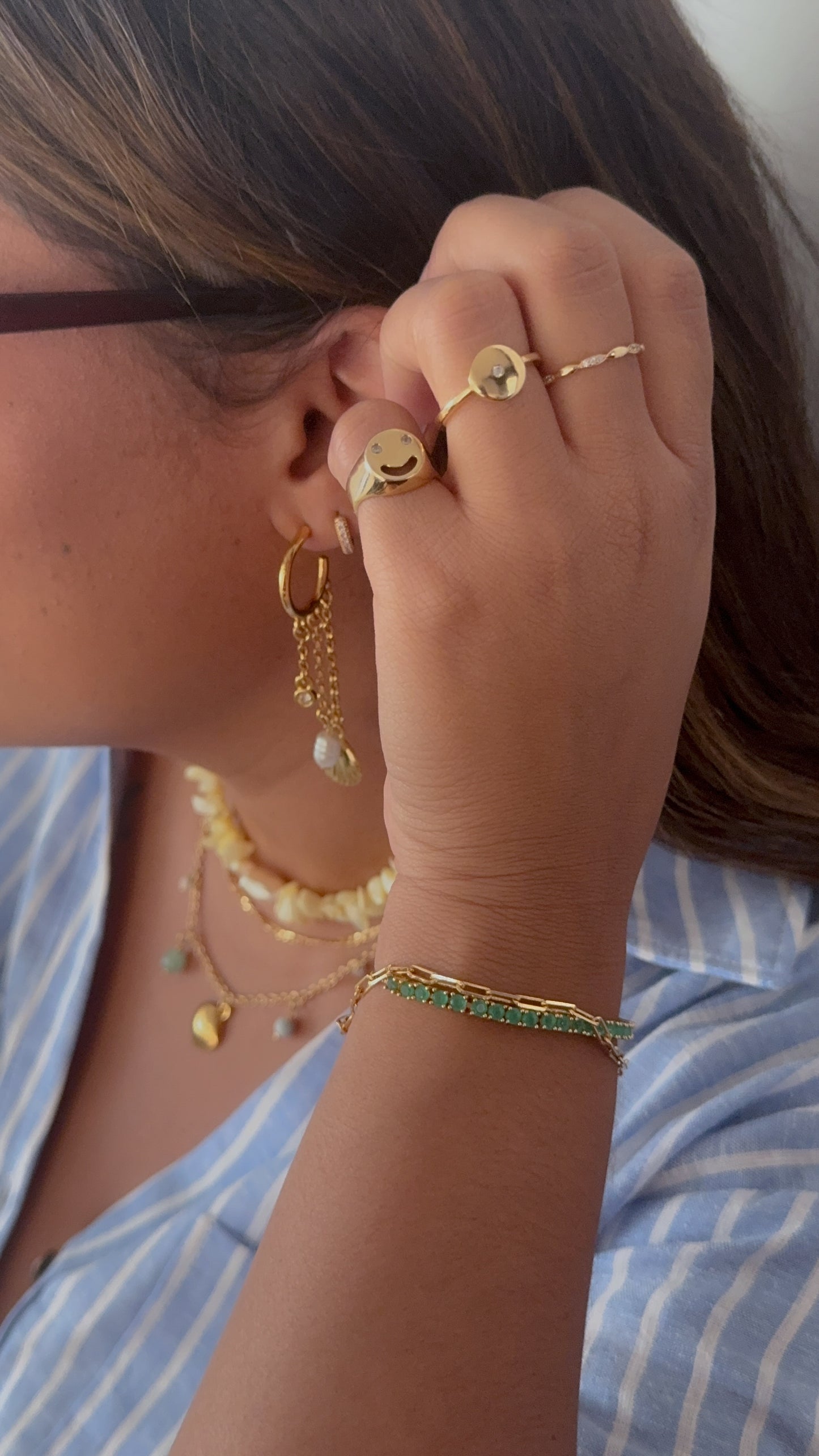 Pulseira elos Cartier slim