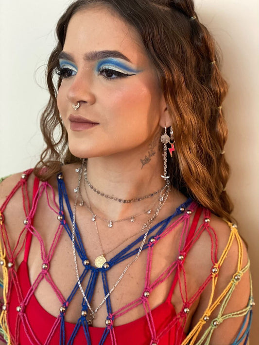 Pingente Raio colors⚡️