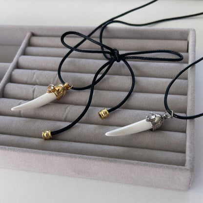 Colar Dente Boho