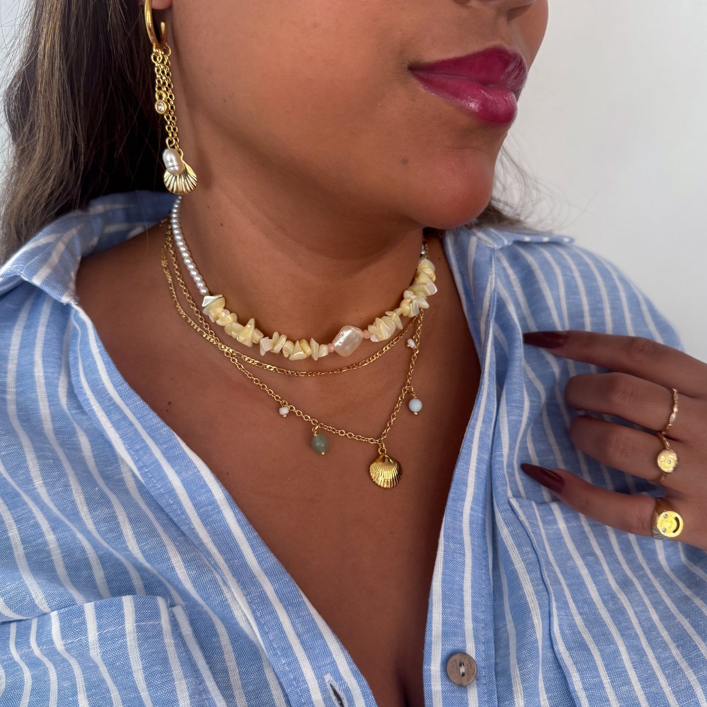 Choker elo Groumet  minimalista