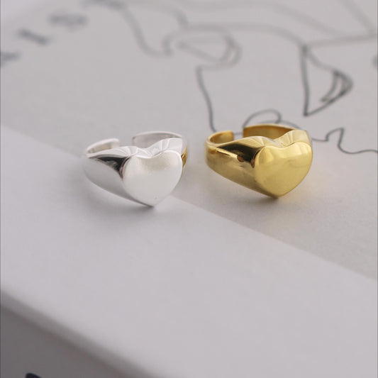 Anel Mindinho Coração